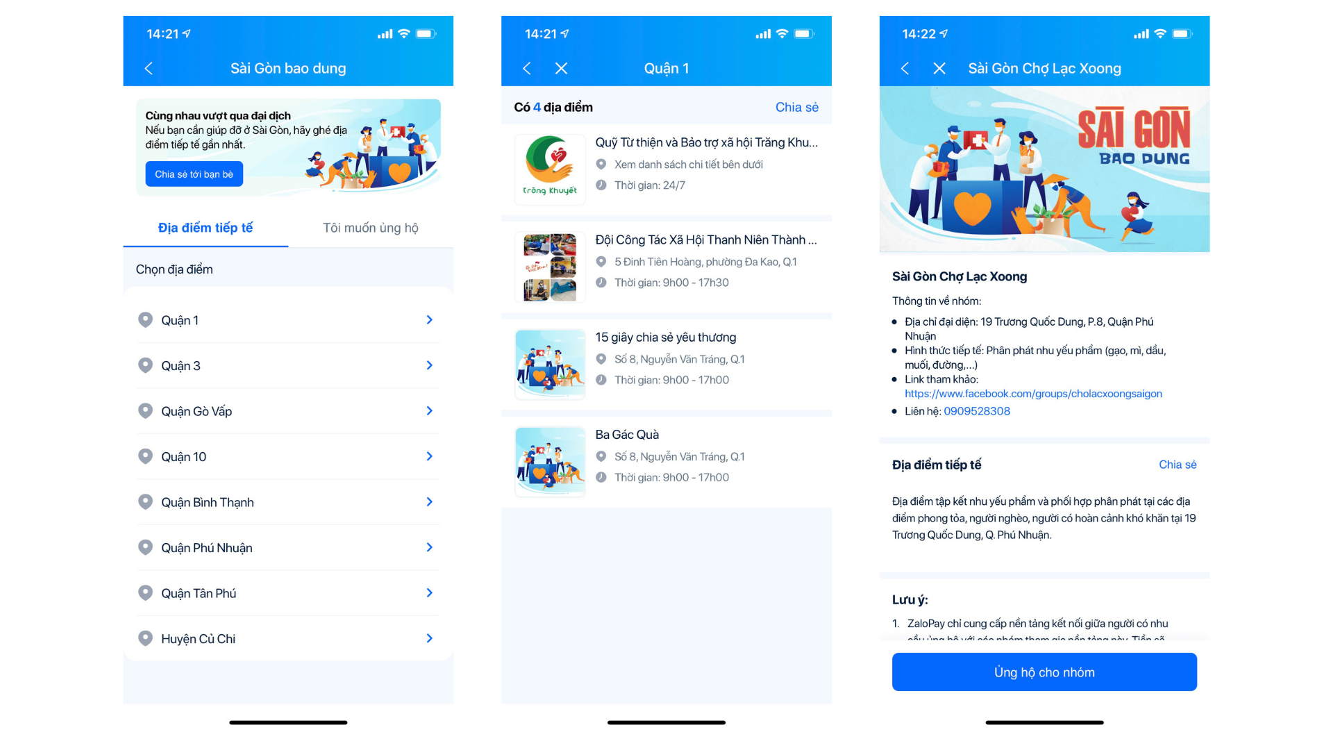 Ra mắt nền tảng kết nối các đơn vị thiện nguyện cứu trợ với người dân TP Hồ Chí Minh
